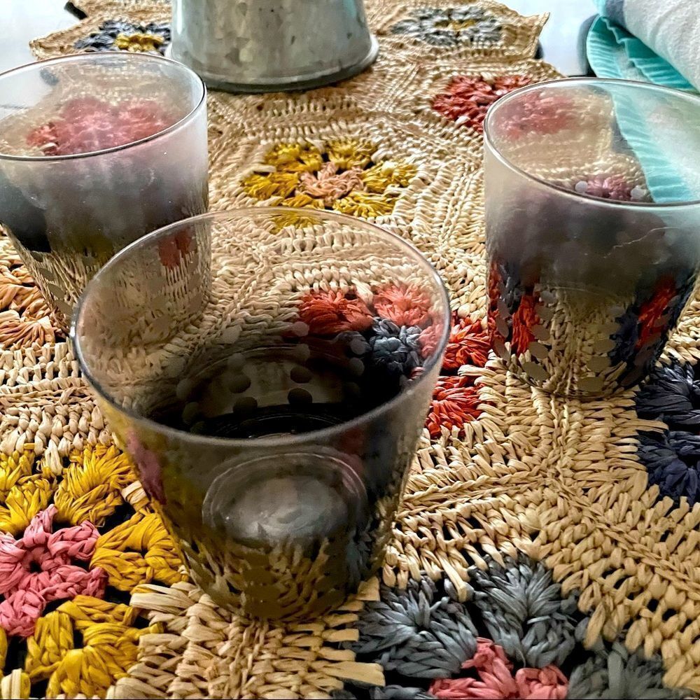 Anthro juice or high ball glasses   - Picture 2 of 5